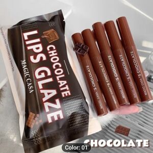 Chocolate Lips Glaze Set - Brown